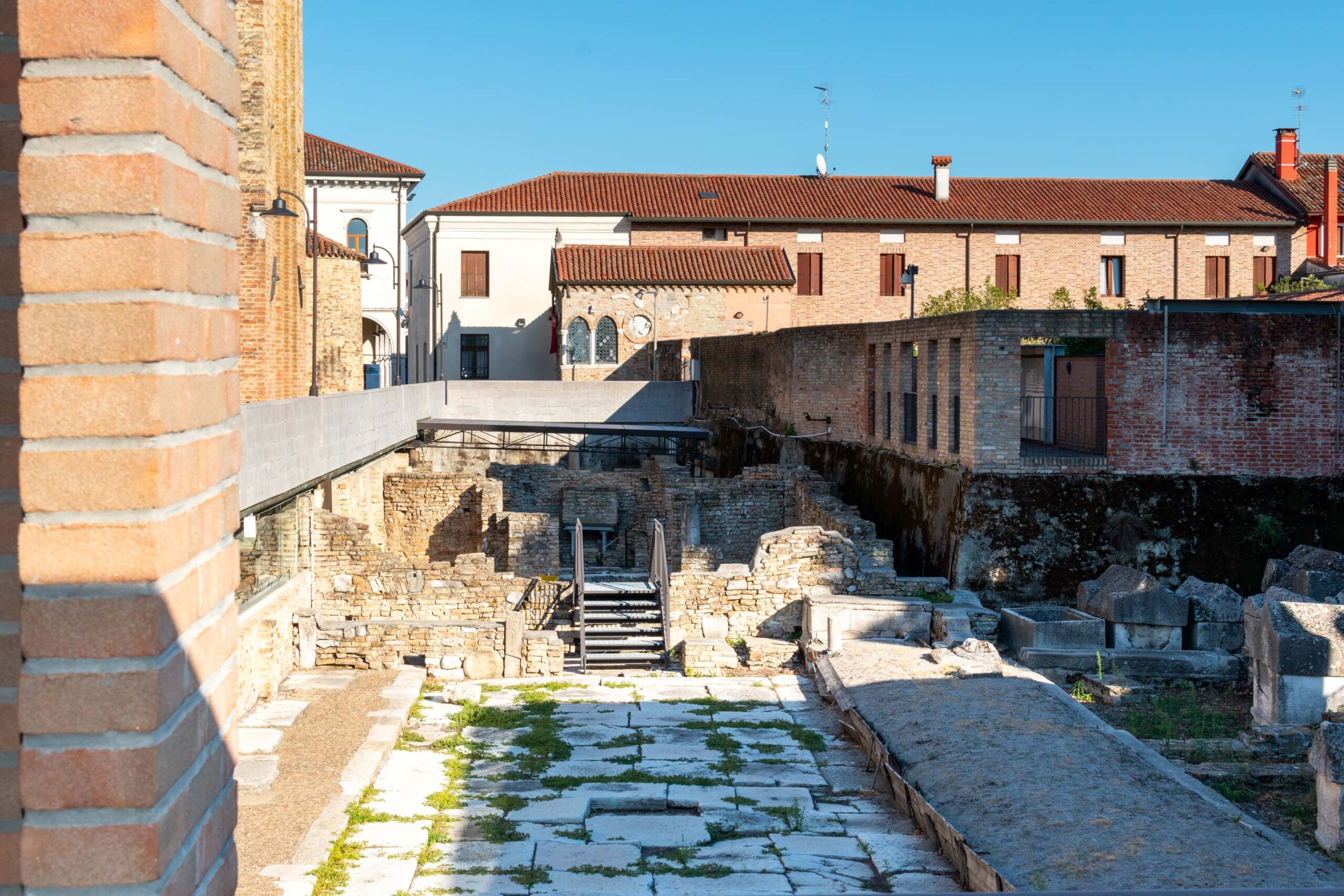 Concordia Sagittaria: scavi dell'area archeologica della Basilica Paleocristiana